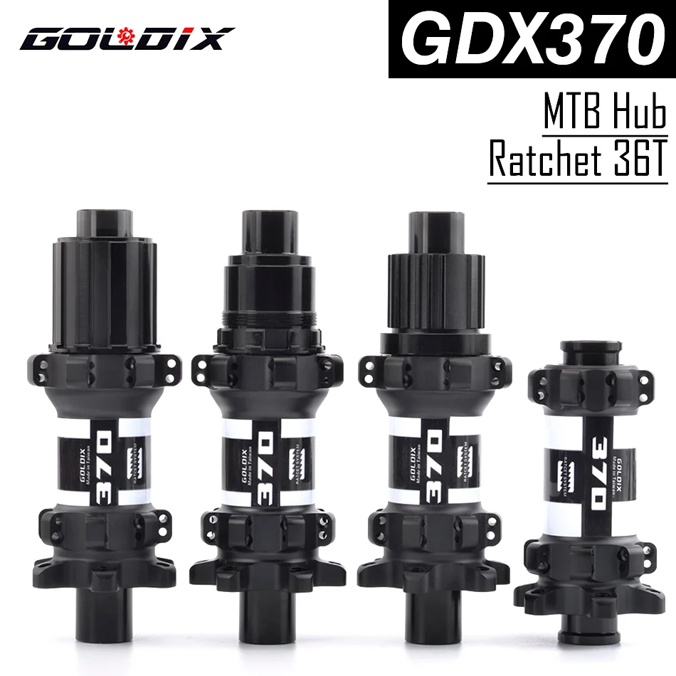 Продажа GOLDIX M370 велосипедная Ступица с 28 отверстиями, прямая Тяговая спица, 6-болтовая Дисковая тормозная ступица для велосипеда, 36T трещотка, ступица...