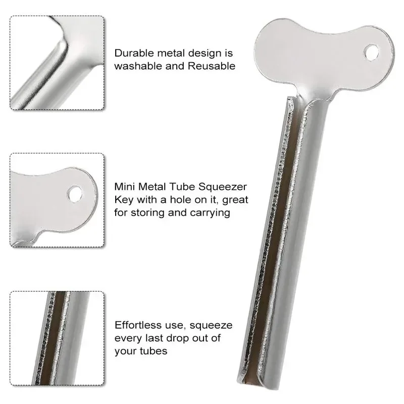 Выдавливатель для зубной пасты металлический дозатор из нержавеющей стали