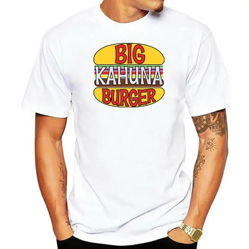 

Pulp Fiction Big Kahuna Burger Tee S -3XL T-Shirt Quentin Tarantino Printed Men T Shirt Clothes Top Tee Simple