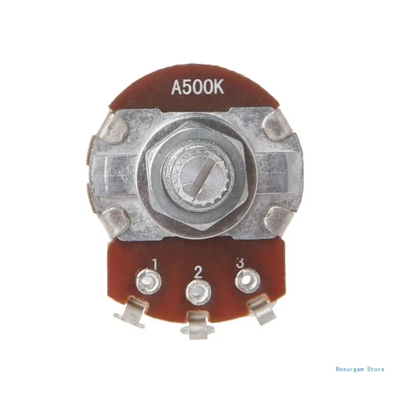 Потенциометр A500K шлицевой горшок электрическая гитара бас-эффект усилитель