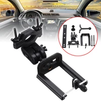 1pc adjustable car auto rearview universal 360 degree car rearview mirror mount stand holder clip for smart phone gps stand