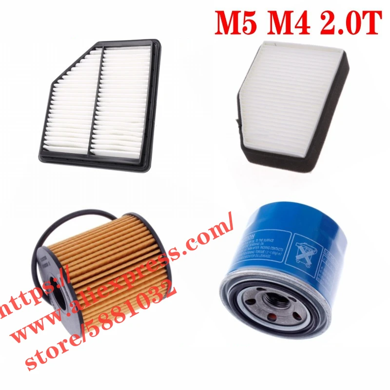 

3pcs/set Filter Set for JAC Refine M4/M5 Air Filter&Oil Filter&Cabin Filter F