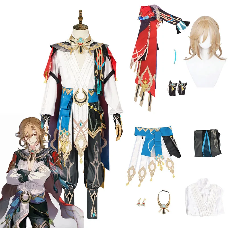 

Женский костюм для косплея из аниме «Game Genshin Impact Kaveh»