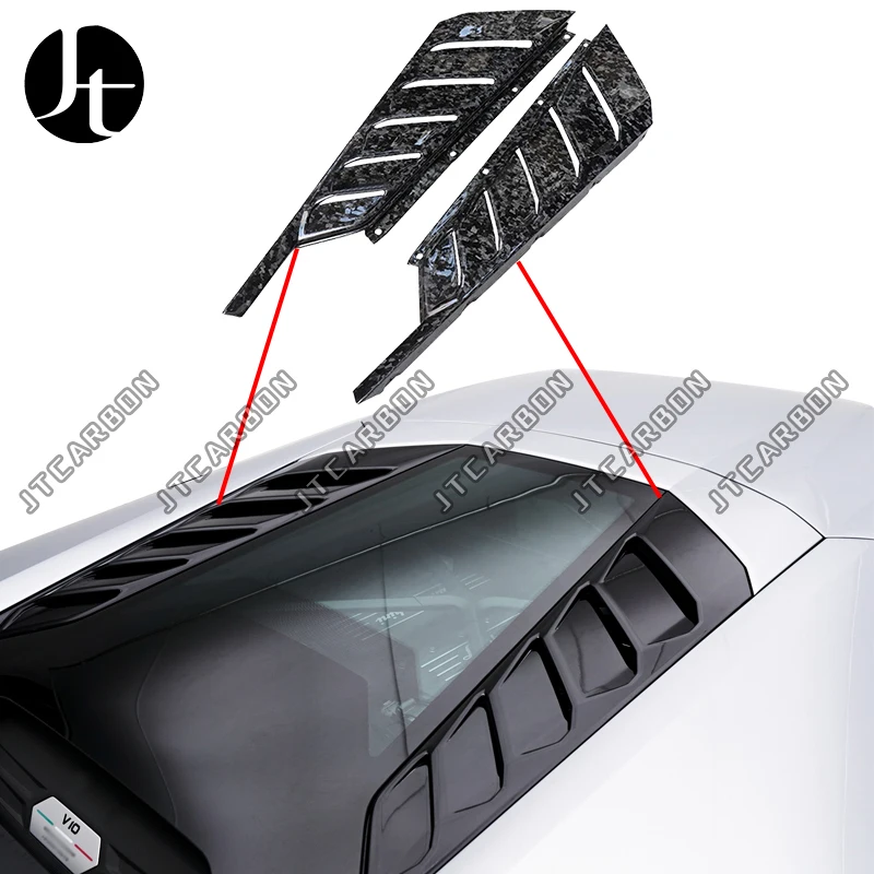 Кованый сухой комплект из углеродного волокна для заднего багажника