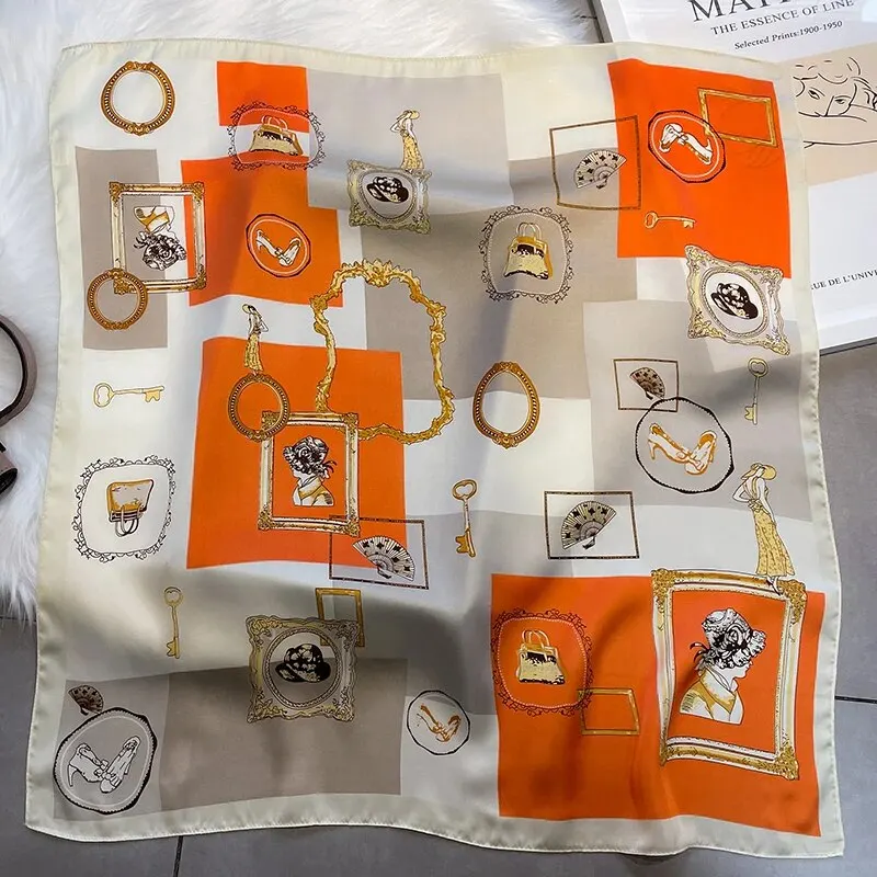 Шелковый шарф