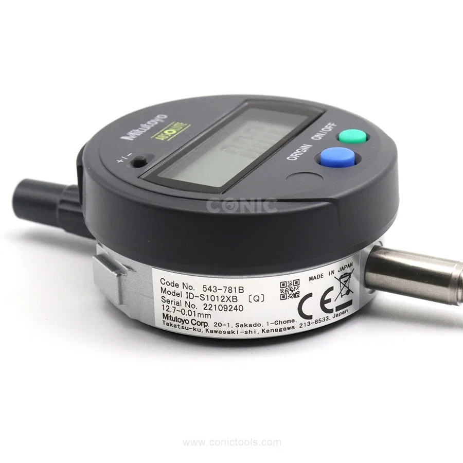 Оригинальный индикатор Mitutoyo 543-781B 0-12 7 мм 0 01 электронный циферблат цифровой