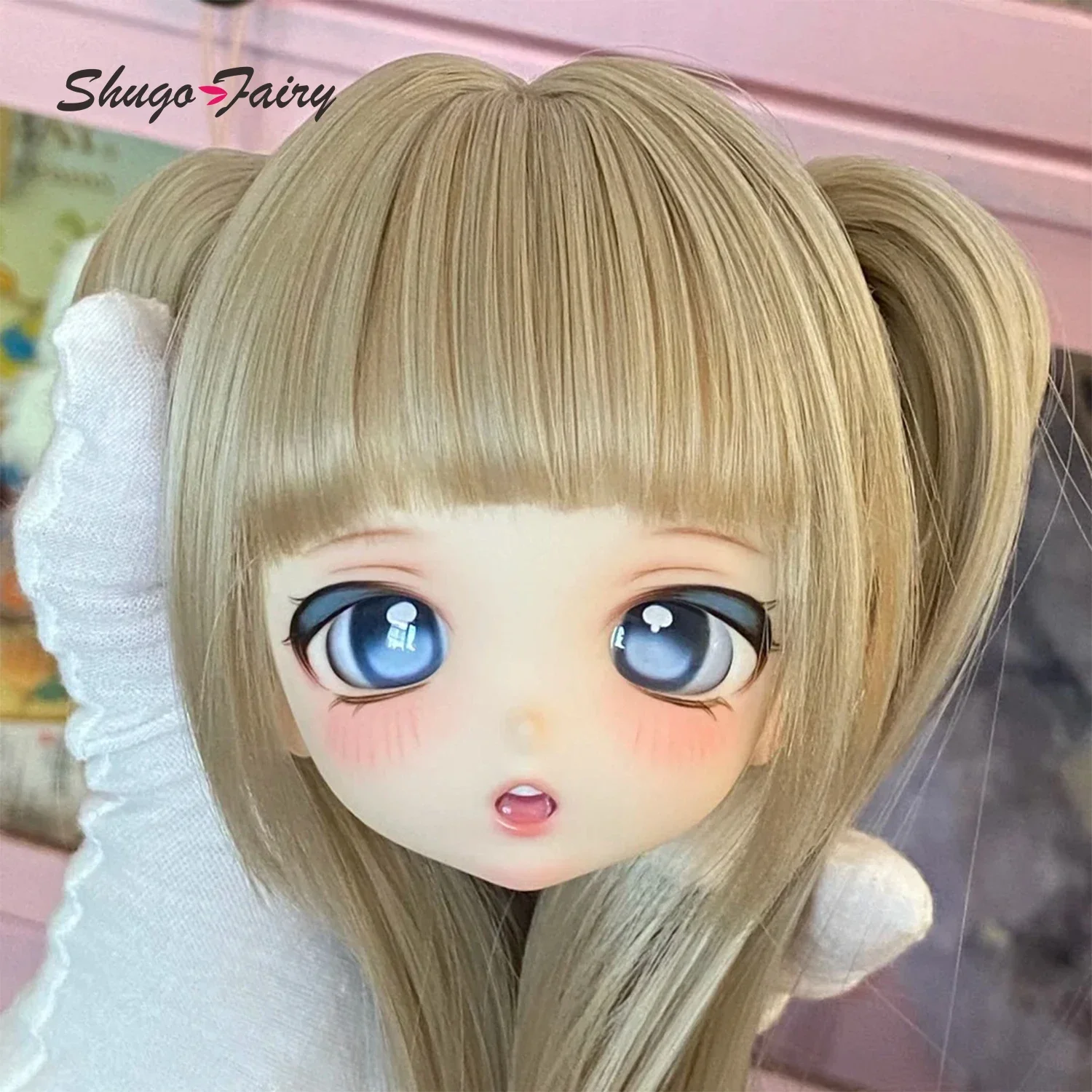 Фото Кукла BJD Tao 1/4 с открытым ртом, без одежды, в японском стиле, с милым выражением лица, шарнирная кукла Shugafairy BJD №2