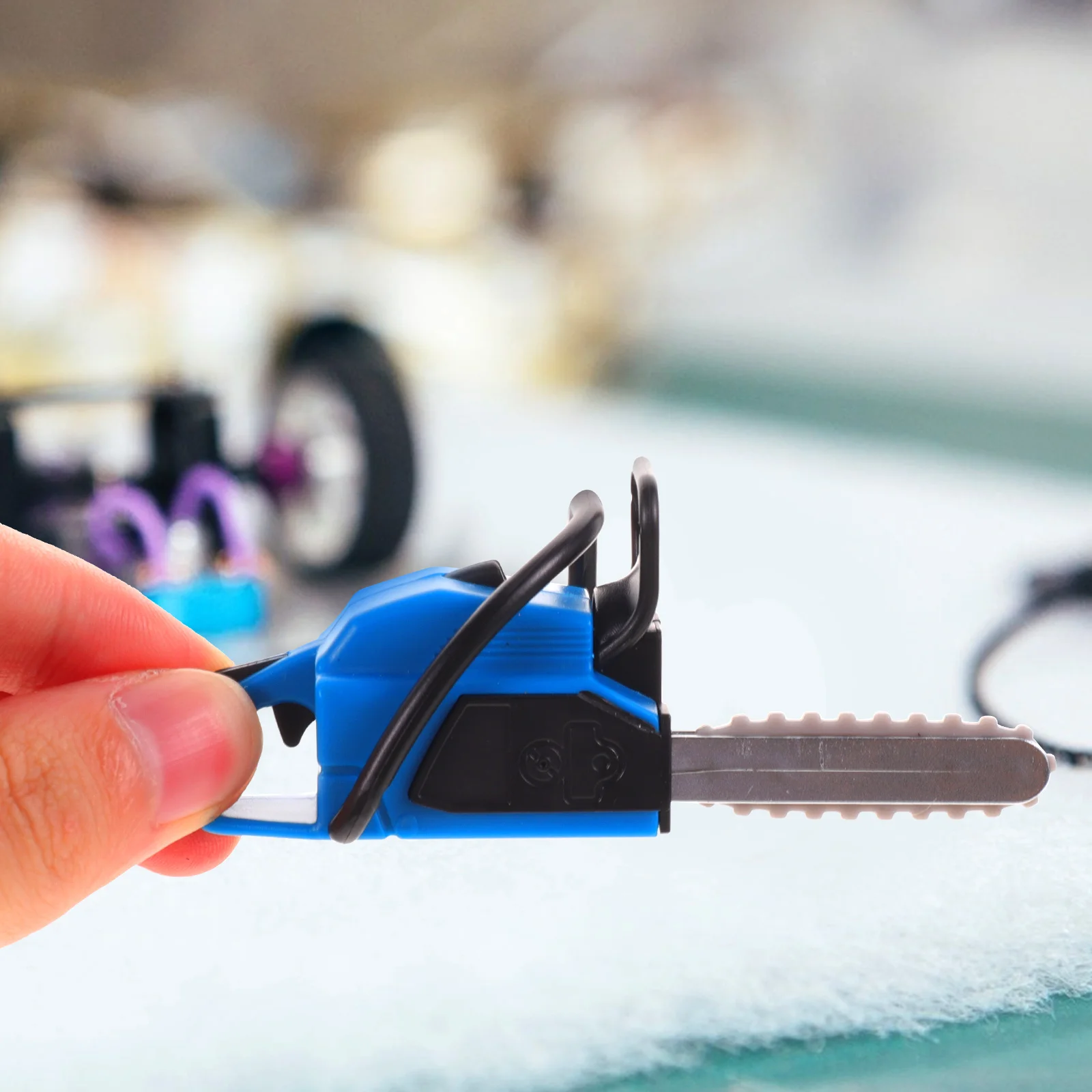 Кукольный домик бензопила домашний декор уличные игрушки маленькая