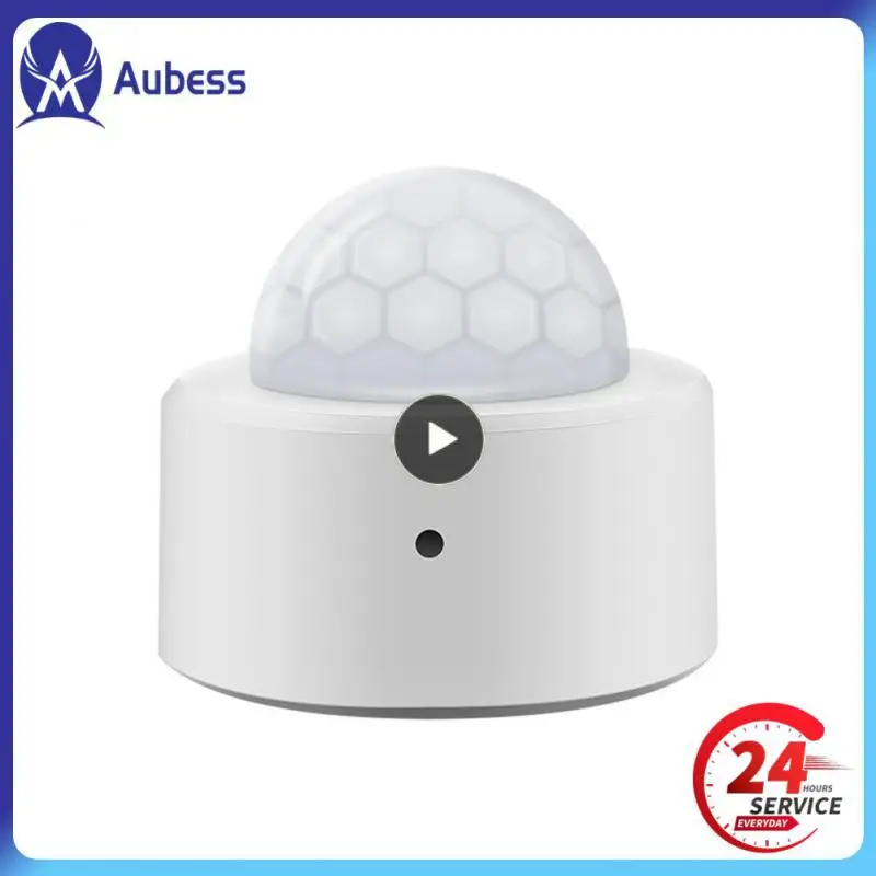 

1~8PCS Tuya Zigbee Human Motion Sensor Smart Home PIR Motion Sensor Detector Security Smart Life Works With Alexa Google Home