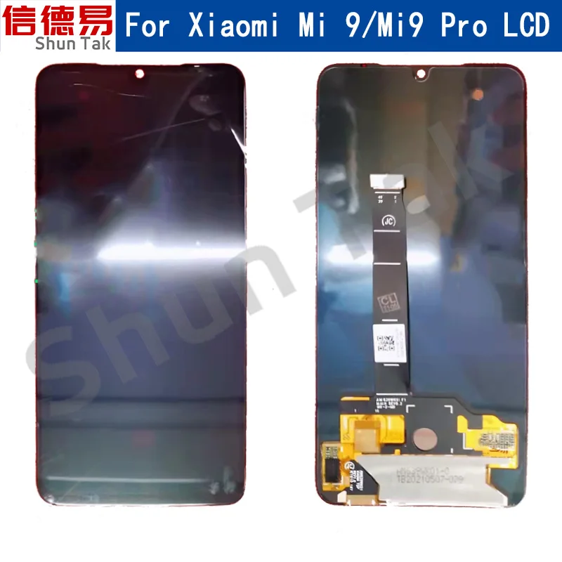 

ЖК-экран Super Amoled для xiaomi Mi 9, Mi9 pro, дисплей с рамкой для xiaomi 9, ЖК-дисплей, сенсорный экран для xiaomi 9 pro