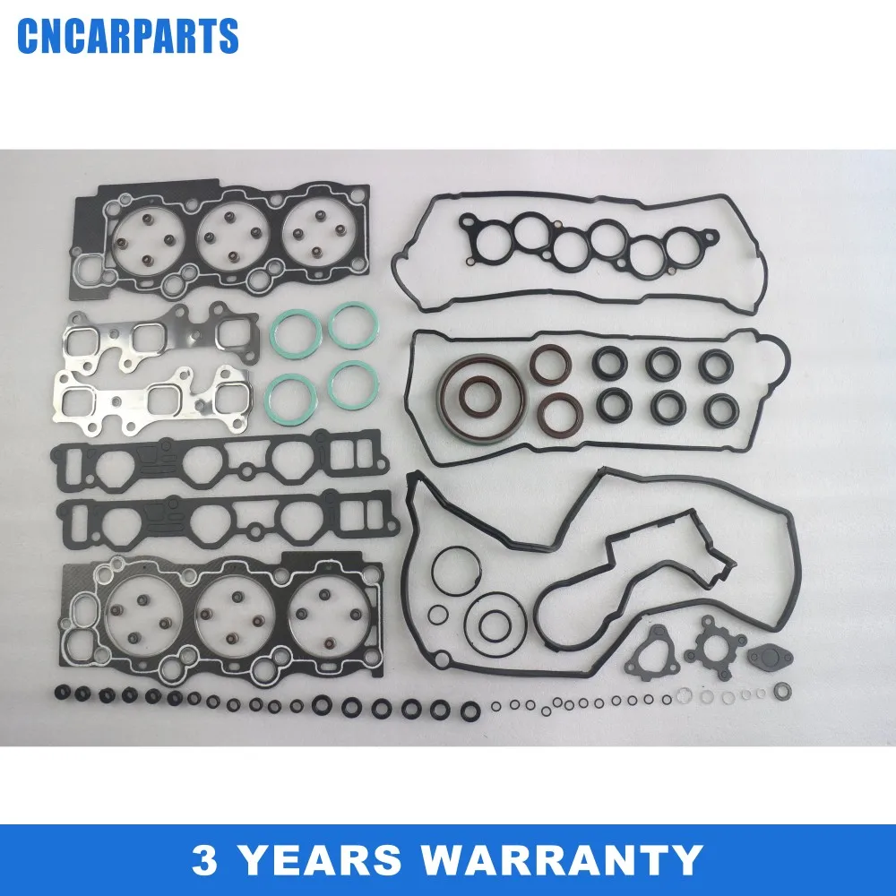 НАБОР ПРОКЛАДКИ ДВИГАТЕЛЯ ПОЛНОЙ ГОЛОВКИ ПОДХОДИТ ДЛЯ TOYOTA CAMRY 3.0 V6 24V 1991-1997 3VZ-FE 3VZFE