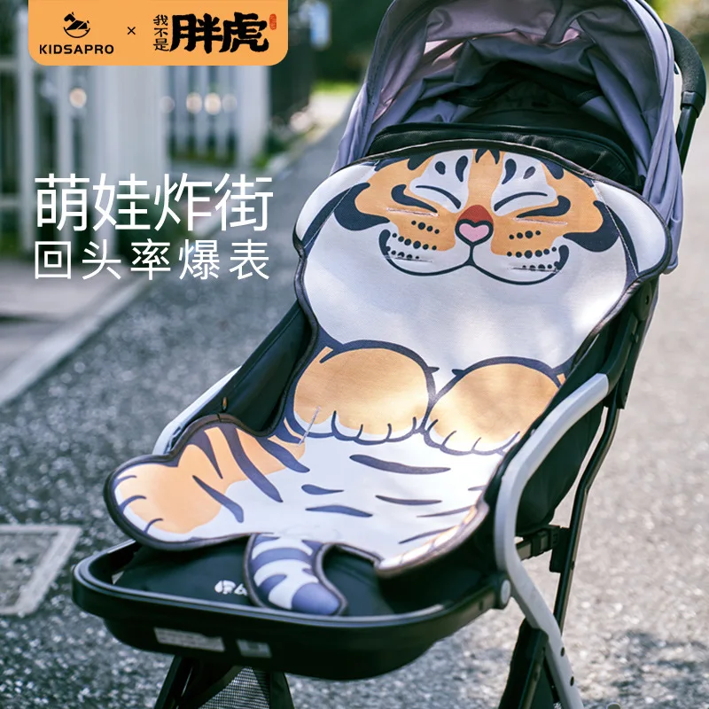 

Cartoon Tiger Baby Stroller Mat Infant Non-slip Safety Seat Cushion Cute Soft Comfortable Mattress Baby Stuff матрас в коляску