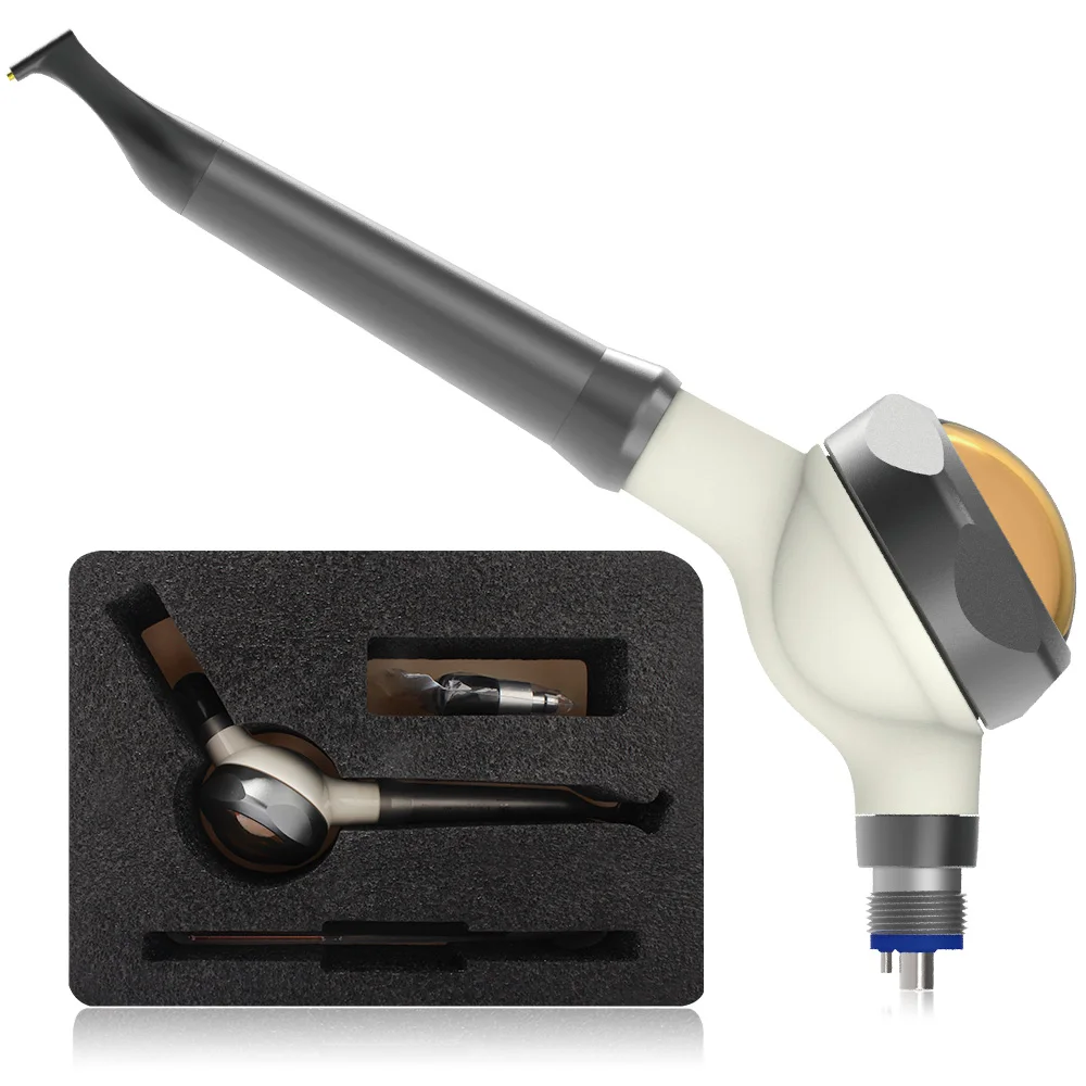 

Oral Hygiene Tooth Cleaning Tools Dental Prophy Polishing Sandblasting Machine Air Flow Nozzle With Stainless Steel Body M4