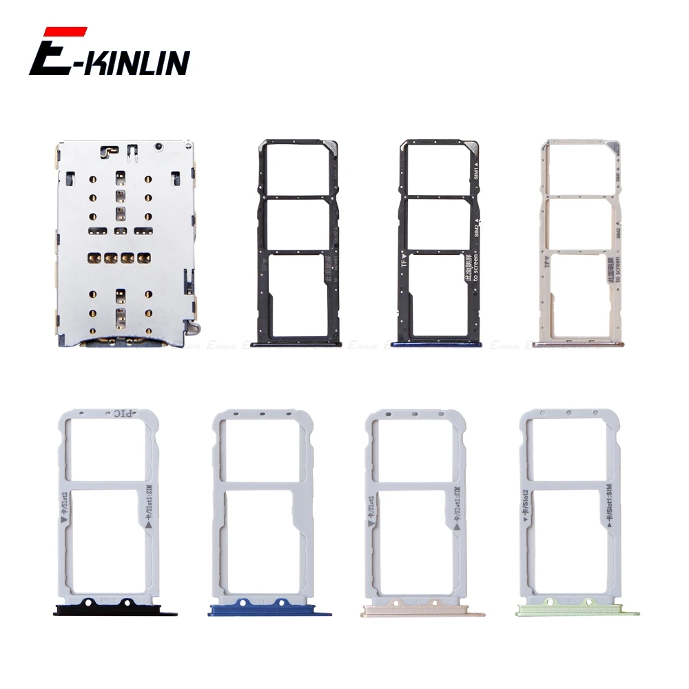 Держатель гнезда Sim Micro SD для Sim-карты считыватель лотков HuaWei Nova 2 Lite 2017 адаптер