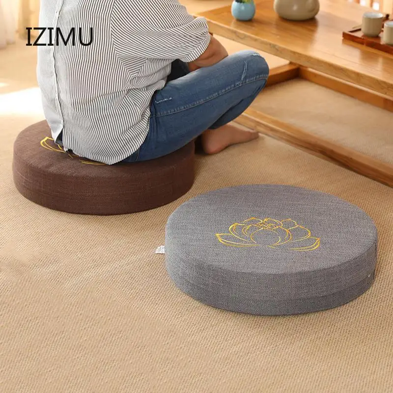 IZIMU 40X6CM йога медитации пеп твердая текстура спинка заднего сиденья подушка