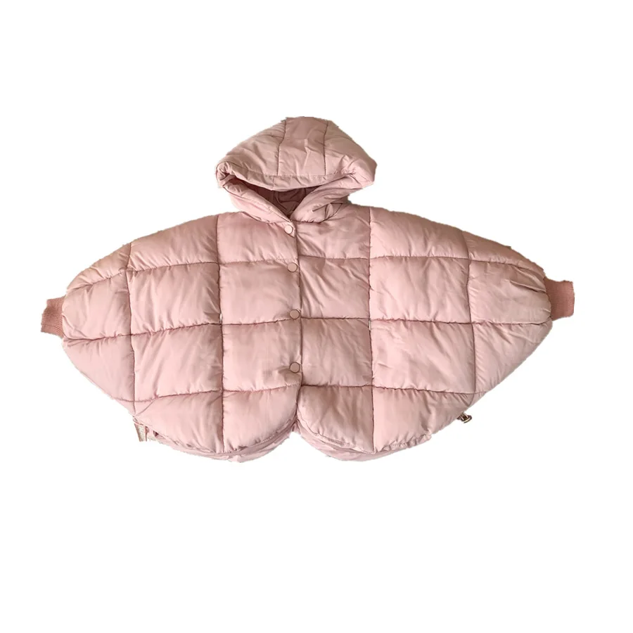 

Korean Style Children's Cotton-padded Thicken Warm Clothes Baby Girls Hooded Jacket Toddler Kids Girls Winter Outwear