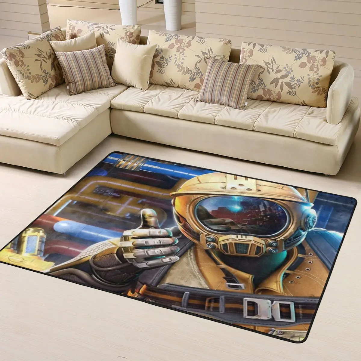 Удовлетворительный игровой ковер Indie домашний диван для гостиной добро