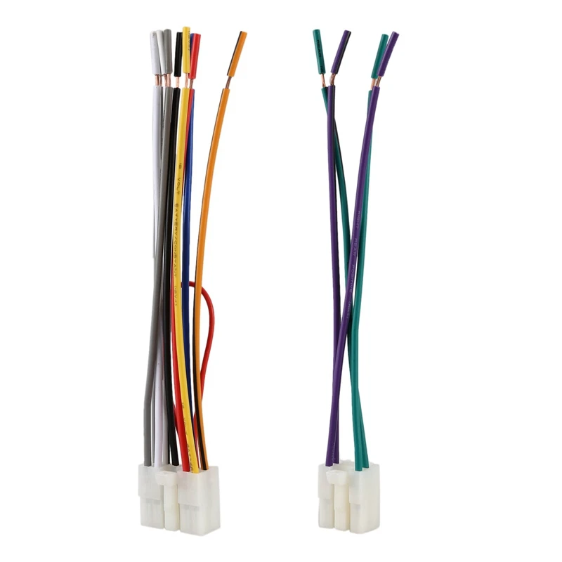 

Universal Stereo Cd Player Wiring Harness For Toyota/Scion/Subaru Wire Adapter Aftermarket Radio Plugs 20 Pair