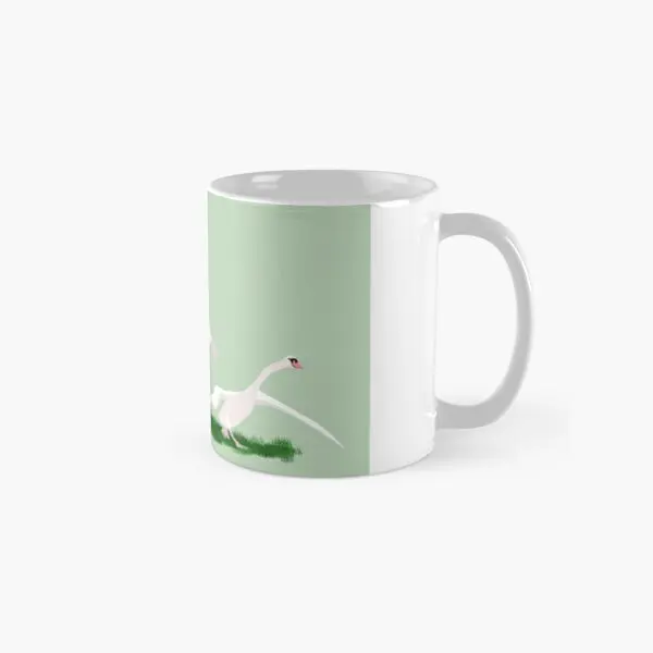 

Swan Cops Classic Mug Drinkware Printed Handle Round Simple Picture Tea Photo Design Coffee Image Gifts Cup