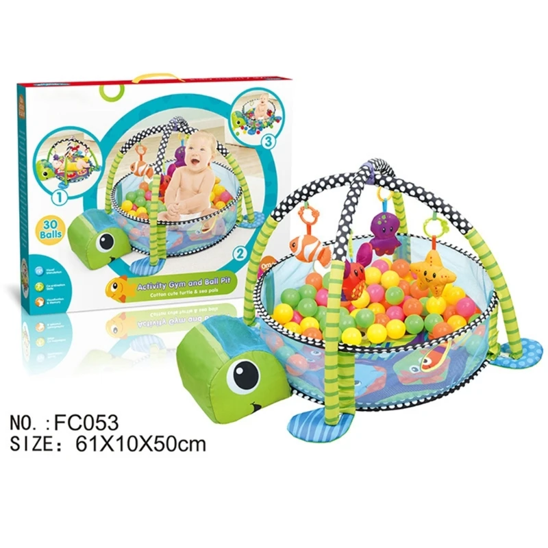

Kick Gym Playmats Toy Baby Fitness Rattle Bridge Tummy Mats Baby Tent & Padded Playmat Newborn Shower Gift A2UB