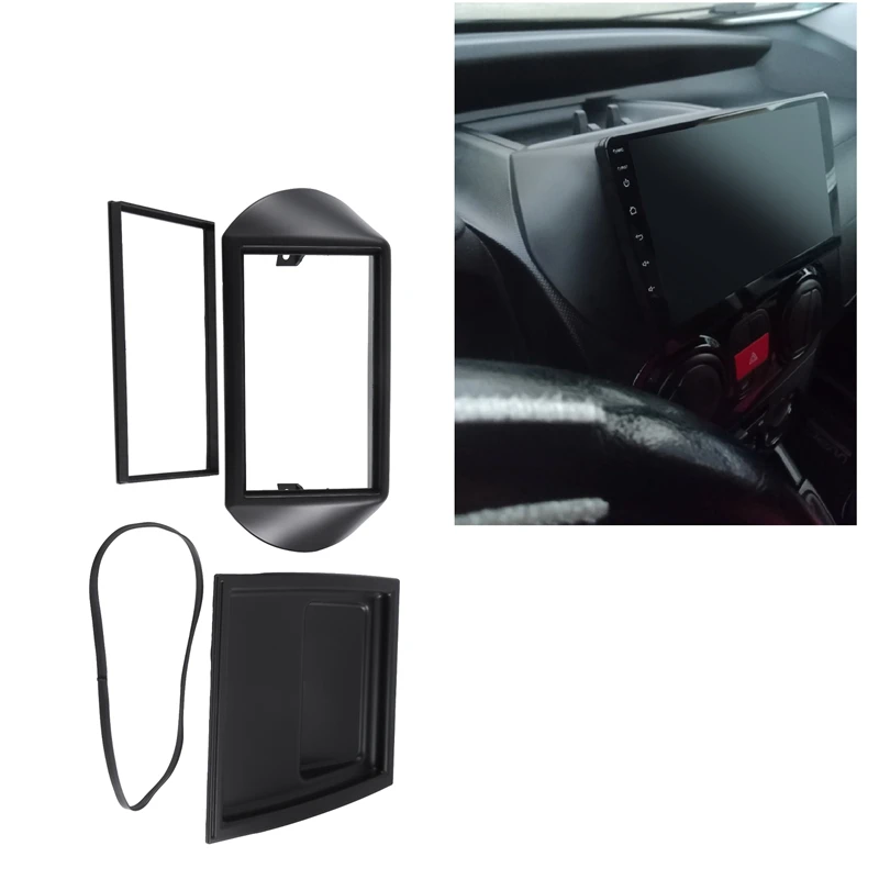 Автомобильный радиоприемник для PEUGEOT Bipper CITROEN Nemo FIAT Fiorino 2008+ DVD Audio Dash Mount Trim Kits Frame