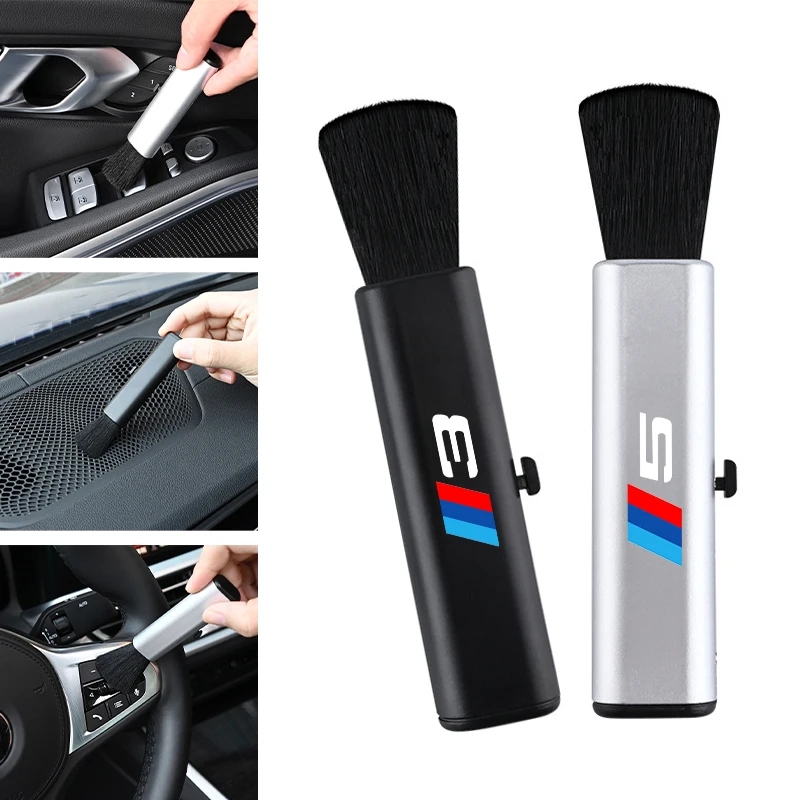 

Car Retractable Cleaning Brush Air Outlet Cleaning Soft Brush for Bmw 1 2 3 4 5 6 7 8 Series e84 f48 f25 e83 f26 e53 e70 f16 e71