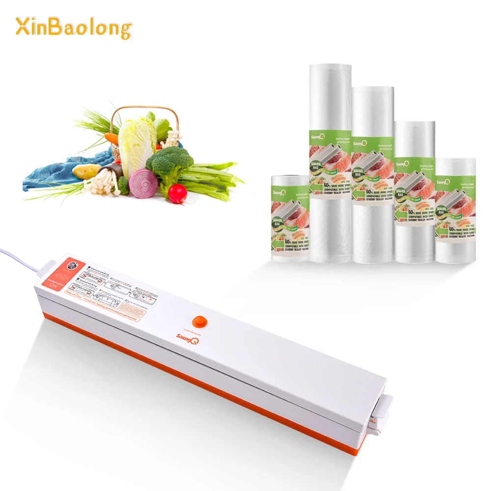 XinBaolong Food saver Vacuum Sealer QH01 Machine + Vaccum Bags | Sealers