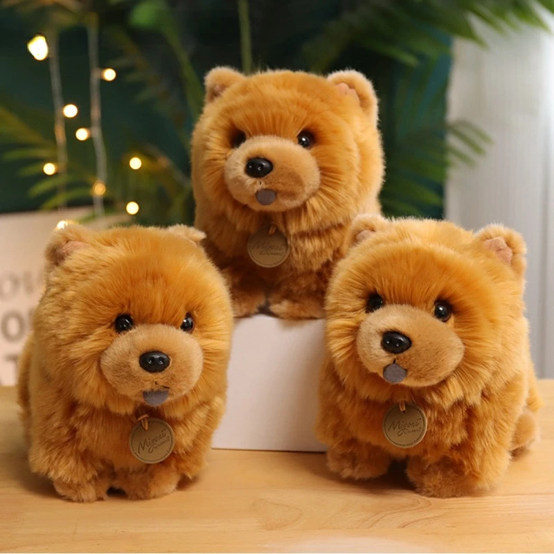 

1 X 30cm Kawaii Pinscher Plush Dog Plush Chow Chow Plush Toy Cute Lifelike Puppy Dog Doll Soft Toy Boy Girl Birthday Gift