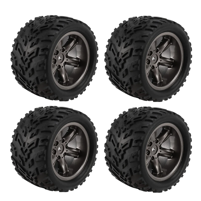 4Pcs Tires Tyre Wheel For XINLEHONG 9125 9116 X9115 X9116 GPTOYS S911 S912 1/12 RC Car Spare Parts Accessories images - 6