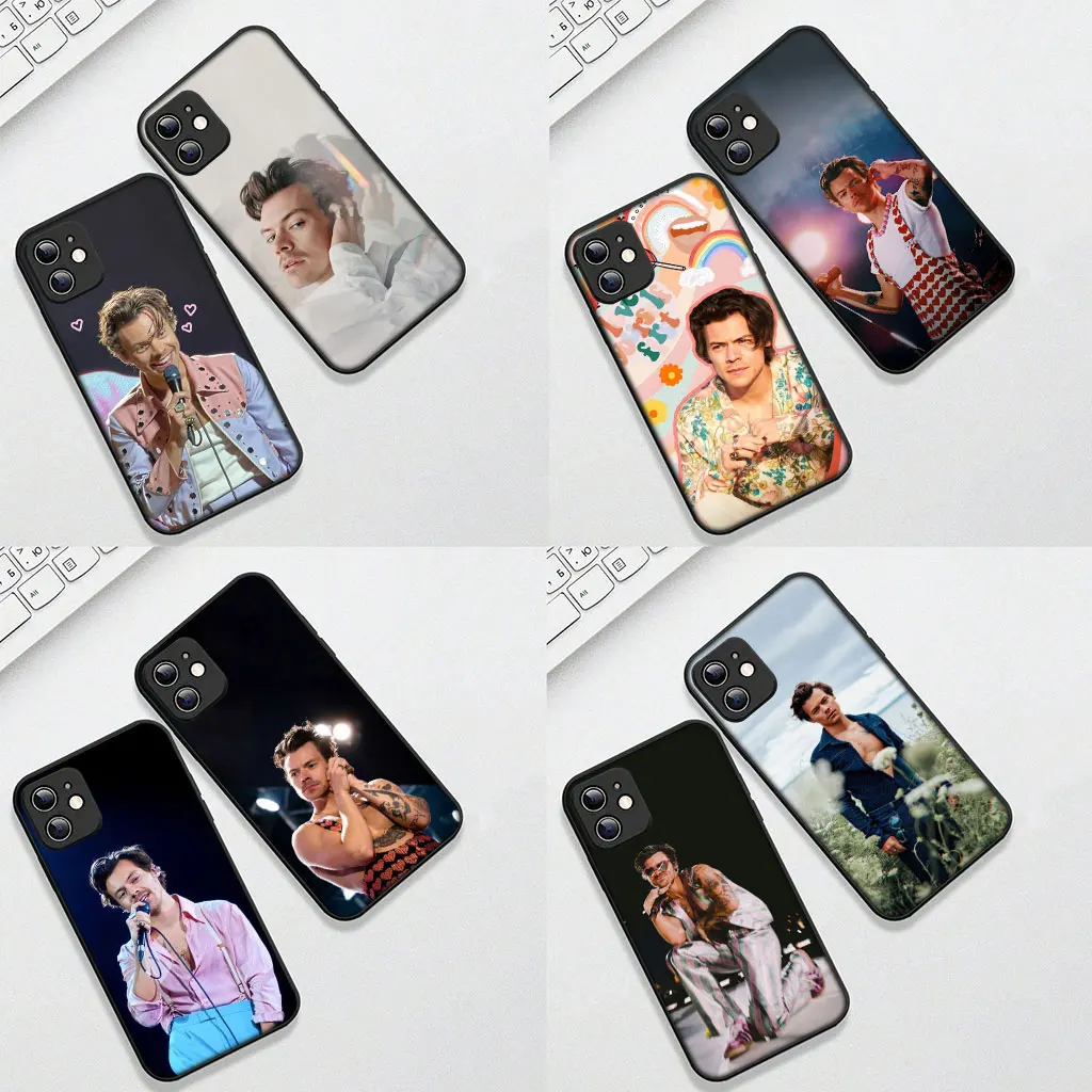 Фото Мягкий чехол для Apple iPhone 13 12 Mini XS 11 Pro Max 7 8 Plus + XR SE 2022 2020 SE3 Coque Phone Case H-HaRRys-S-styles Singer №5