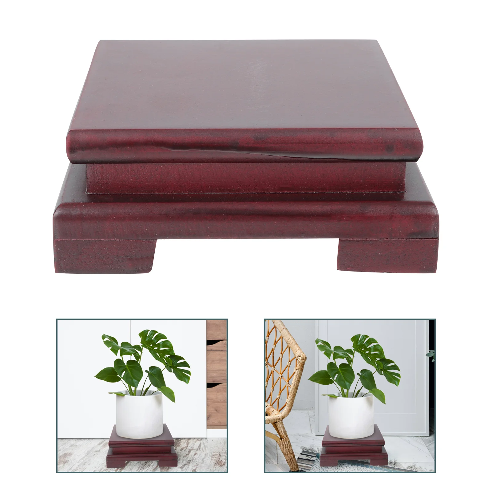 

Density Board Flowerpot Display Base Statue Holder Flower Vase Pedestal