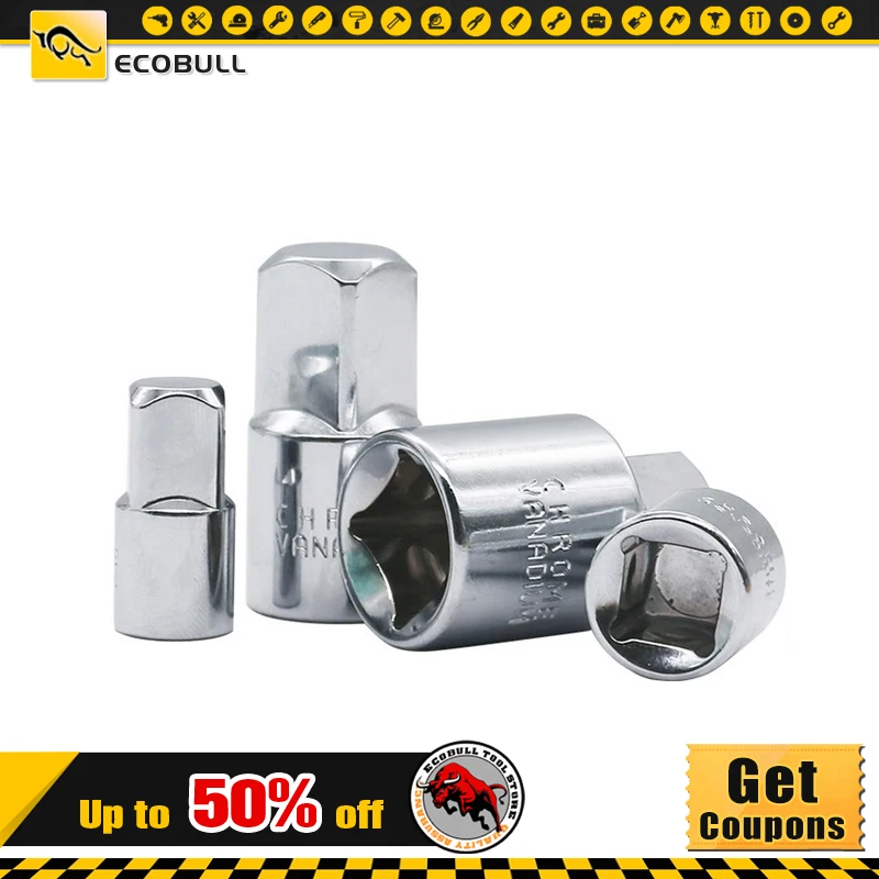 

4 шт. 1/4 3/8 1/2 Привод гнездо адаптер конвертер редуктор воздушный удар ремесленник гнездо гаечный ключ адаптер ручные инструменты набор Инструменты для ремонта