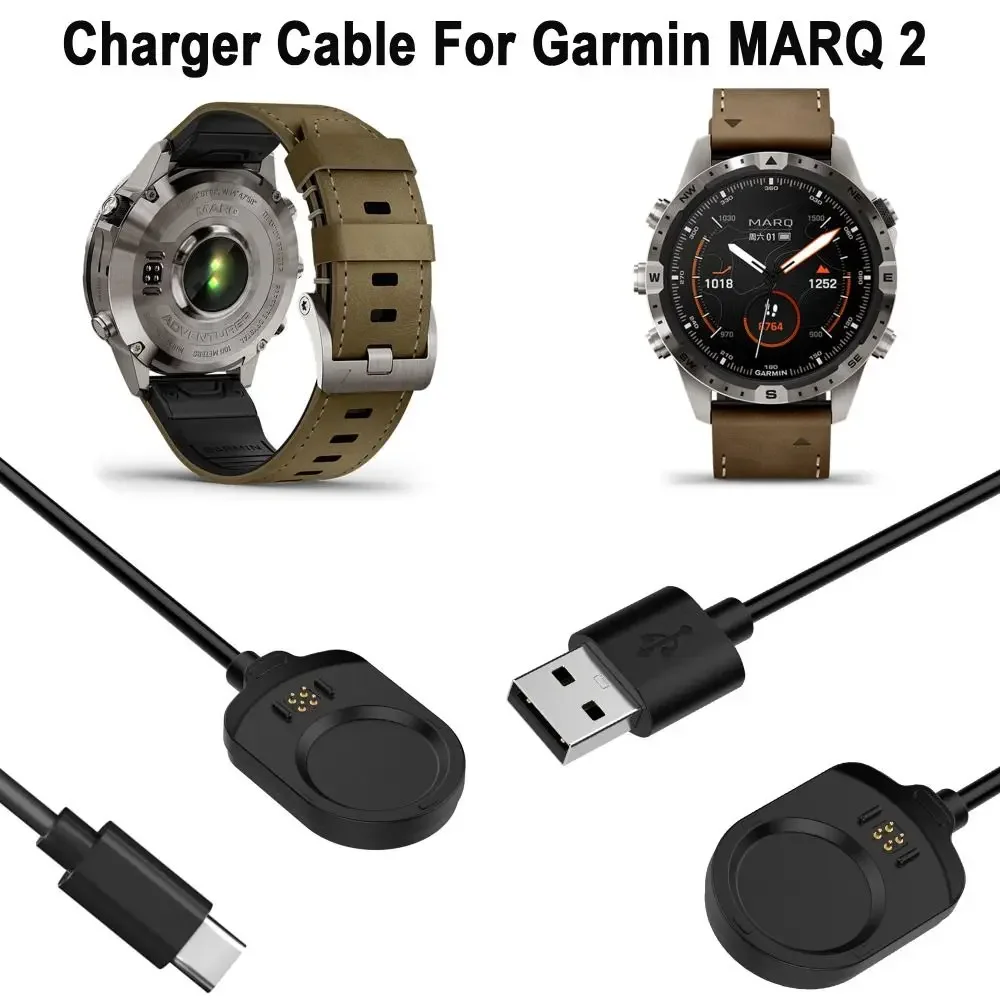 Магнитный зарядный кабель для Garmin MARQ2 Athlete Adventurer Captain Golfer Aviator умные часы адаптер