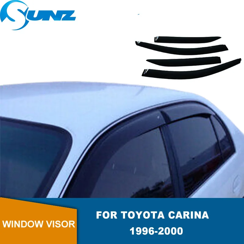 

Window Visors For Toyota Carina 1996 1997 1998 1999 2000 Car Side Window Visor Deflector Windshield for Rain Guard Shield
