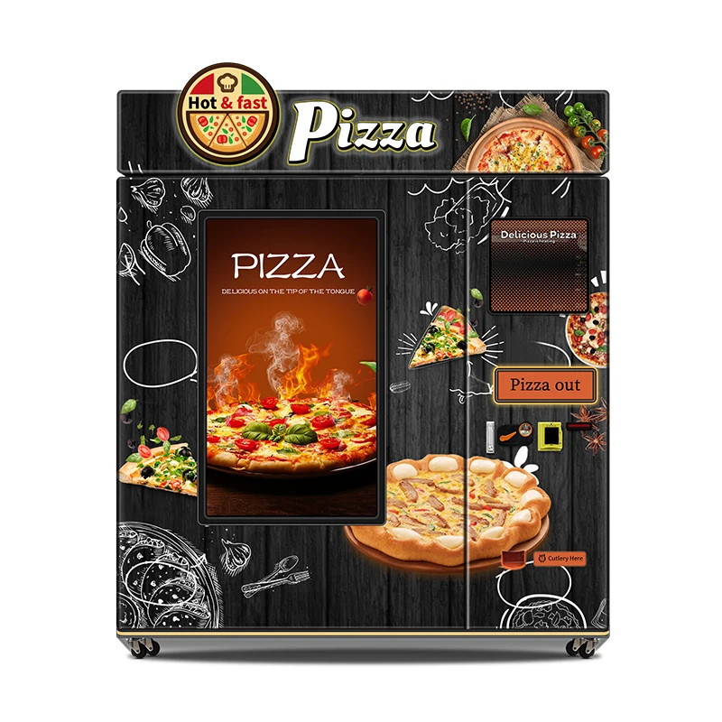 Автомат для продажи пиццы/еды автомат пиццы полностью автоматический торговый