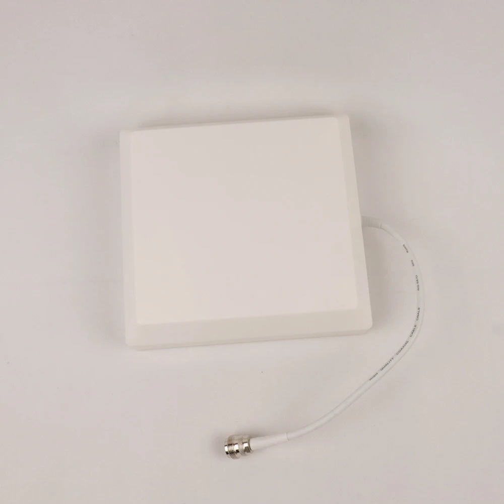 ZQTMAX 5PCS 8dBi Communication Indoor Flat Antenna 806-2700MHz for 2G 3G 4G repeater CDMA GSM DCS WCDMA signal booster amplifier