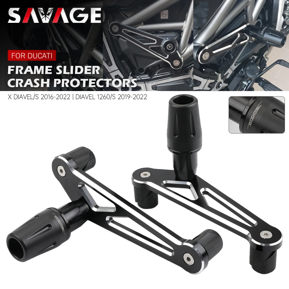 Frame Slider Crash Protector For Ducati X Diavel/S 2016-2022/ Diavel 1260/S 2019-2022 Motorcycle Accessories Falling Protection enlarge