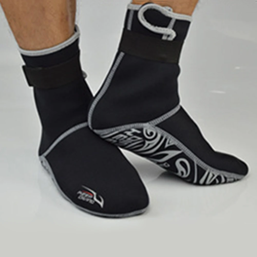 

Неопреновые носки для дайвинга, 1 пара, 3 мм, Нескользящие, для плавания, водные ботинки, согревающие носки для подводного плавания, Сноркелин...