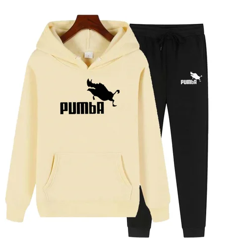 Women's Hoodie And Pants Set, Casual Sportswear, Two-Piece Set, Pullover, New Autumn And Winter Collection
