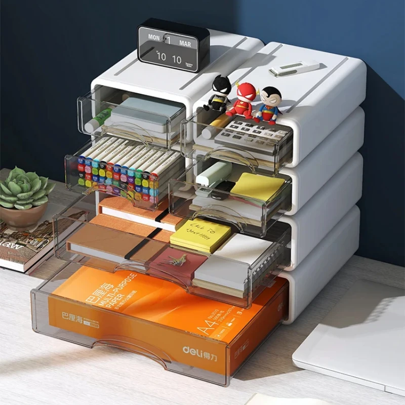 Настольный ящик для хранения большой шкаф файлов формата А4 органайзер косметики