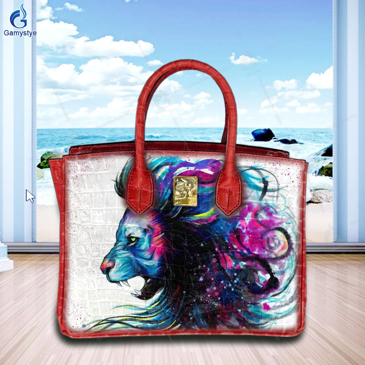 Женские модные сумки дизайнерские бренды ART Gaffiti LINE Сумка-мессенджер Верхний слой