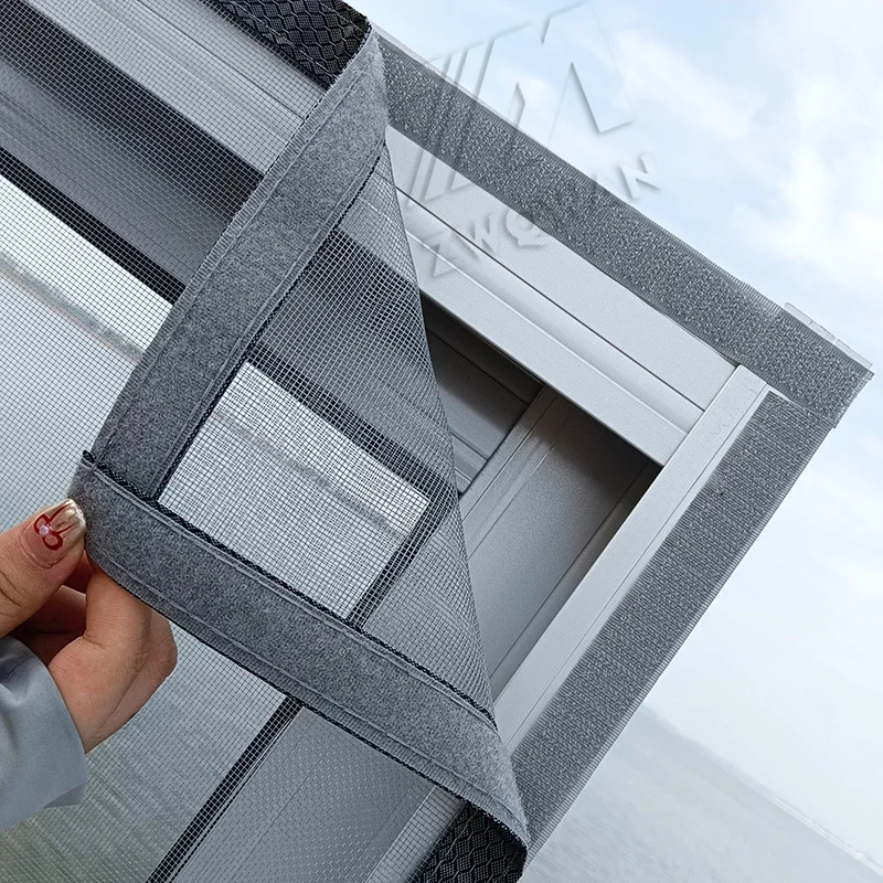 Настраиваемые москитные экраны самоклеящиеся и насекомые невидимые дверцы