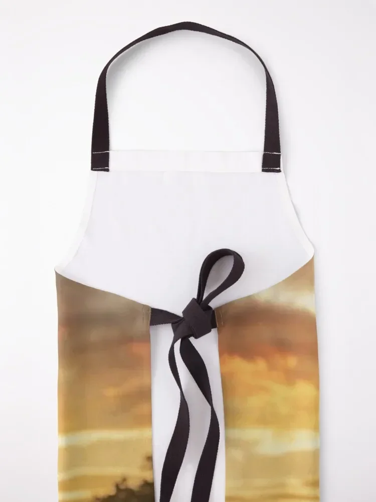 Фартук Джейми и Клере под закатом для косметолога домашний женский фартук