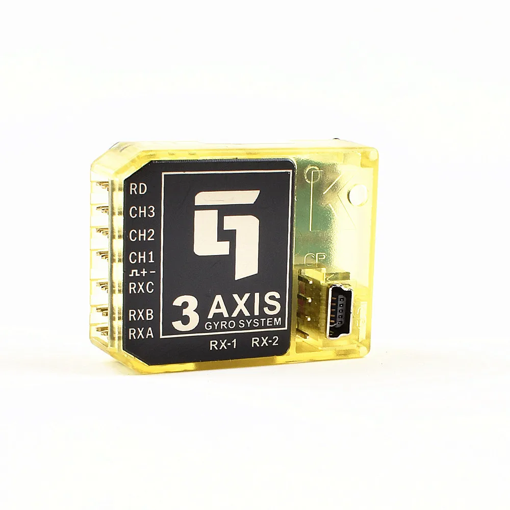 Трехосевой гироскоп Kbar Yellow K8 V2 трехосевой система без бара для Mikado Vbar Align T-игрушка