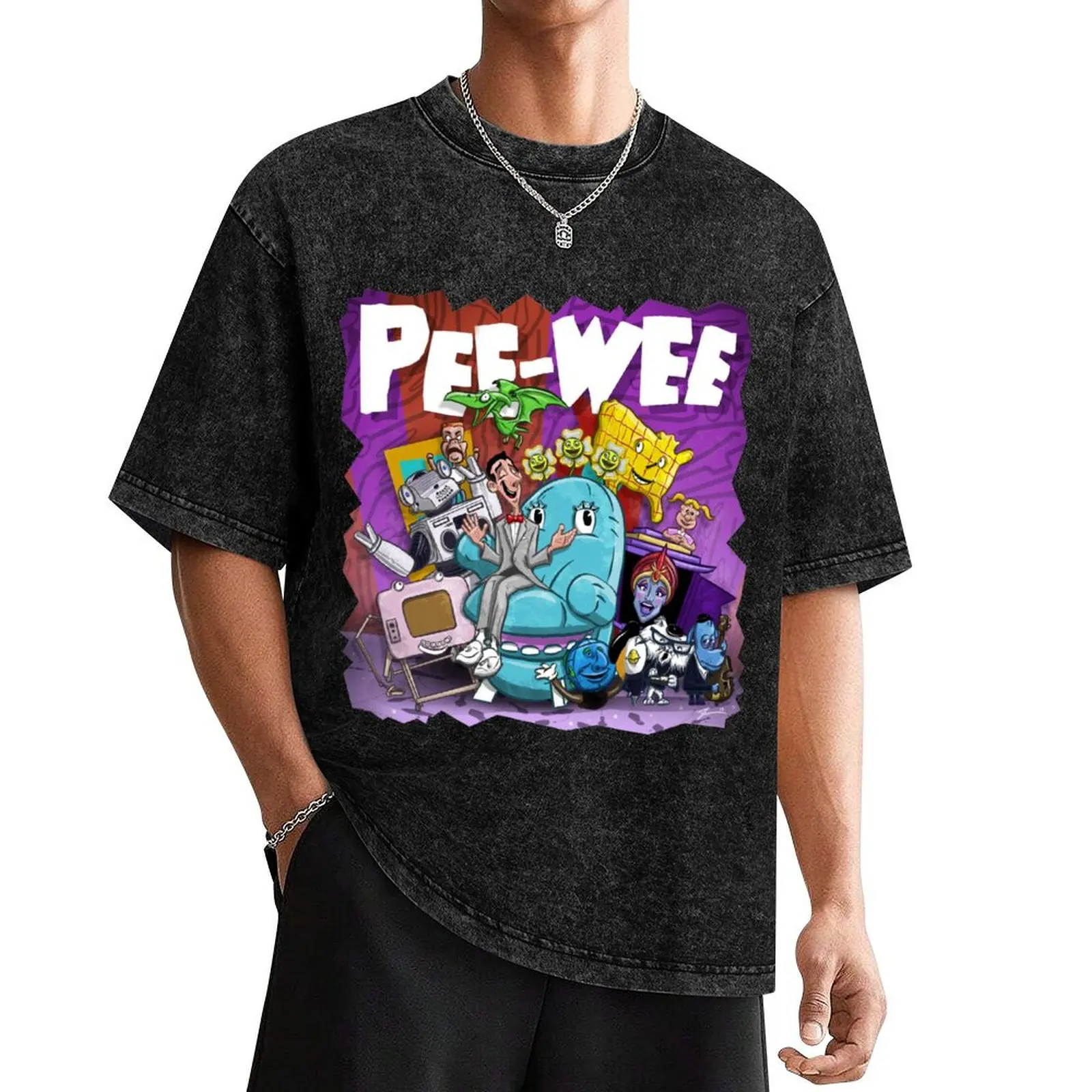 Футболка Pee Wee футболка на заказ футбольная роскошные мужские футболки