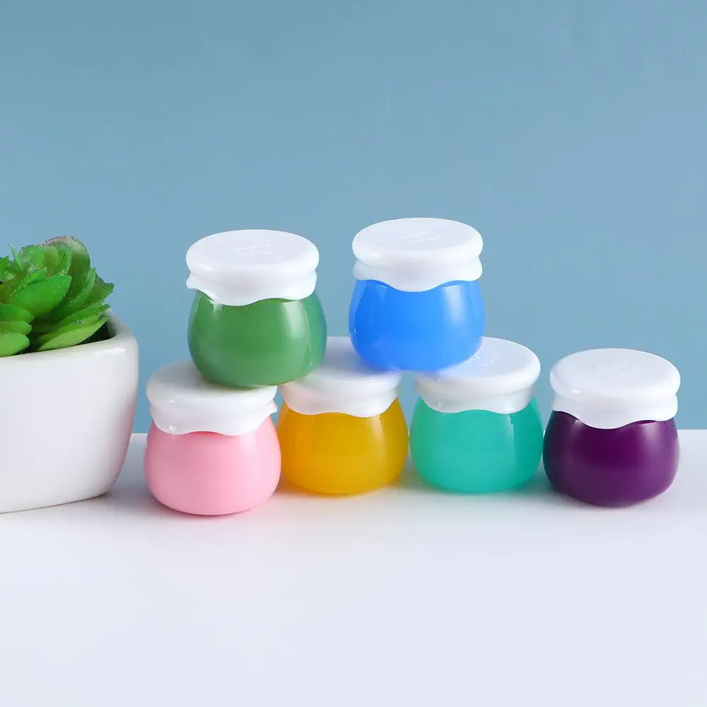 

1pct Portable Fruit Shape 10g Acrylic Refillable Bottles Face Cream Jar High Quality Lotion Bottle Cosmetics Container
