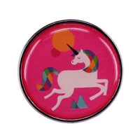 its wonderful rainbow unicorn jewelry gift pin wrap fashionable creative cartoon brooch lovely enamel badge clothing accessories