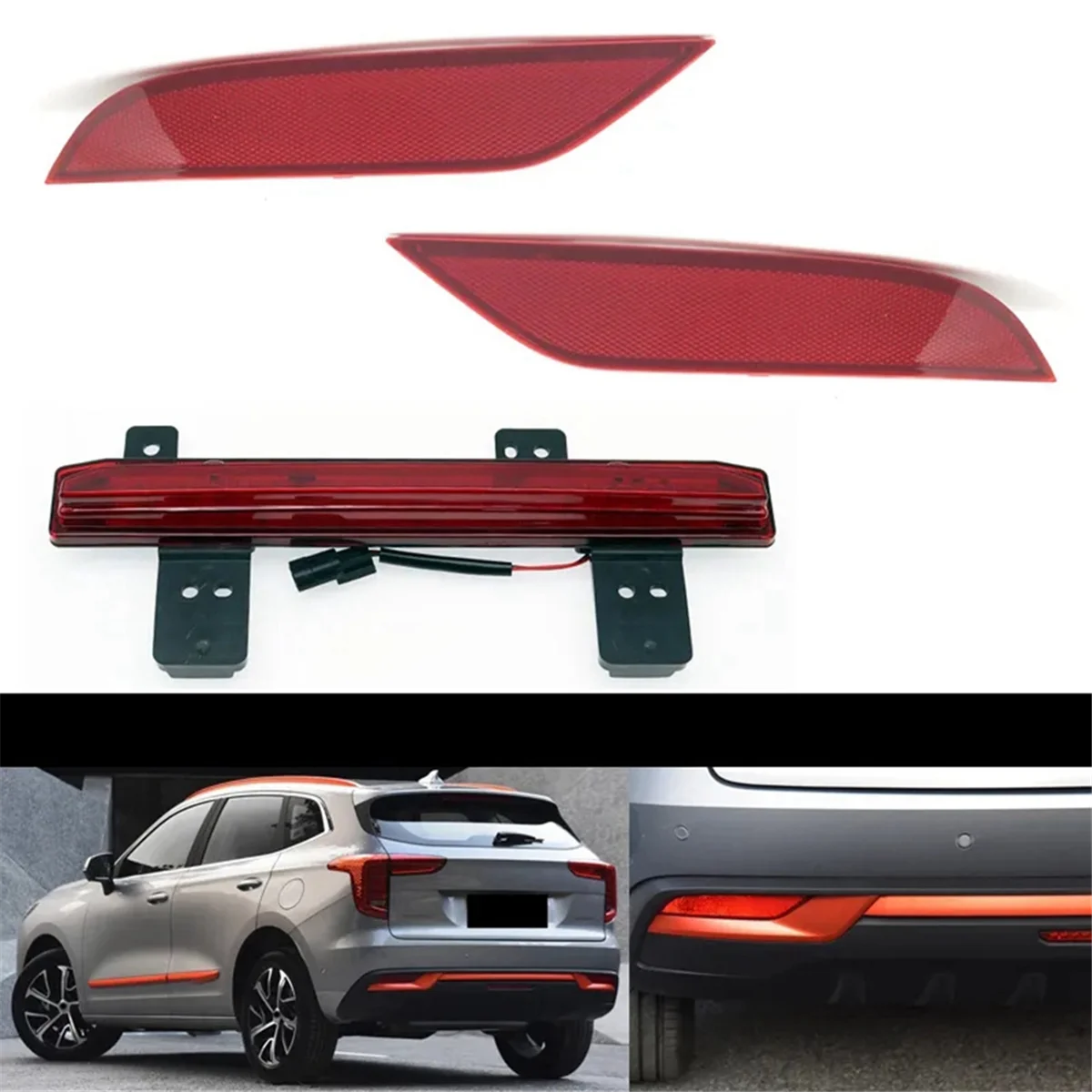 Задний бампер для Great Wall Haval H6 3-го поколения