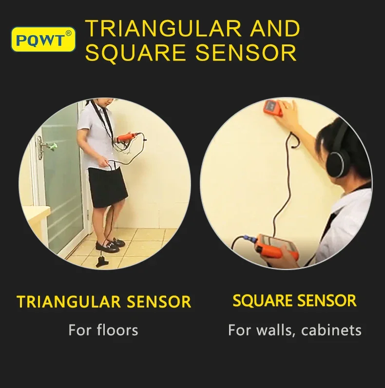 PQWT L7000 Система линий воды Трубопроводи Детектор обнаружения утечек Инструменты