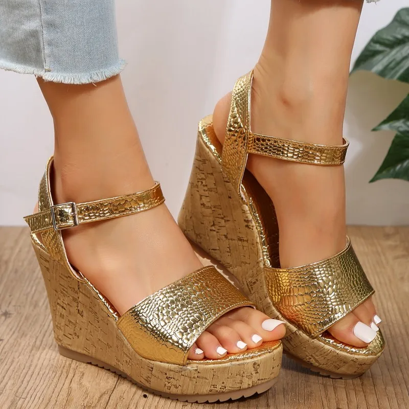 

Platform High Heels Wedges Women Sandals Summer Shoes 2023 New Designer Chunky Slippers Casual Shoes Flip Flops Pumps Slides